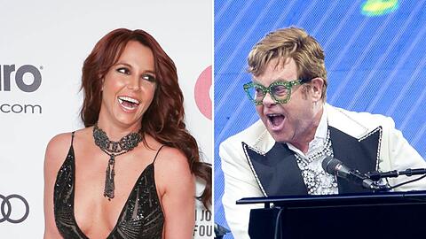 Von Britney Spears und Elton John soll schon im kommenden Monat ein gemeinsames Lied erscheinen.