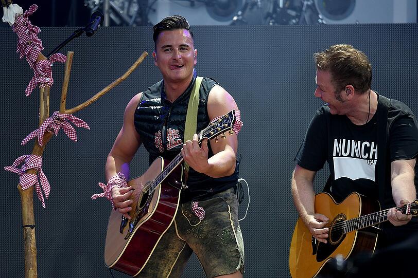 Der Olympiapark im Ausnahmezustand - die Bilder vom Gabalier-Konzert am Samstag.