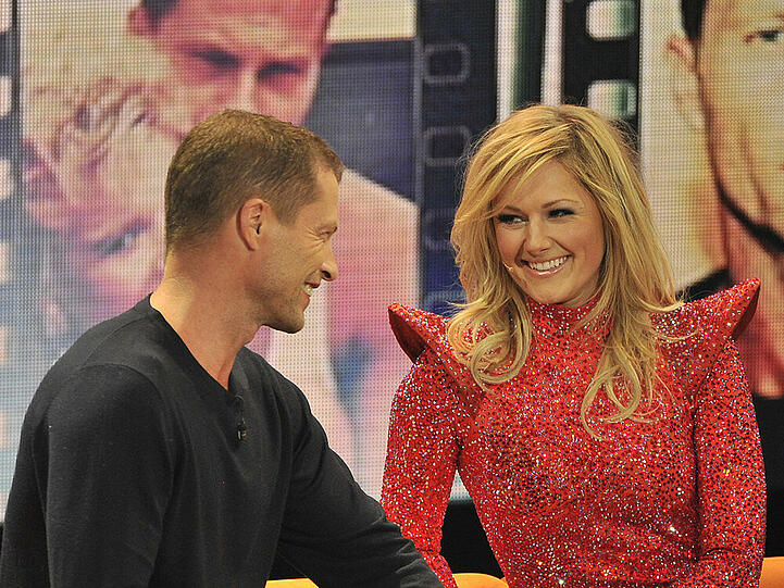 Til Schweiger und Helene Fischer in "Menschen 2013"
