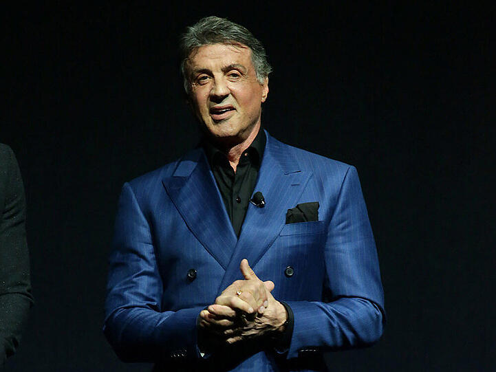 Action-Legende Sylvester Stallone bei der CineCon in LasVegas