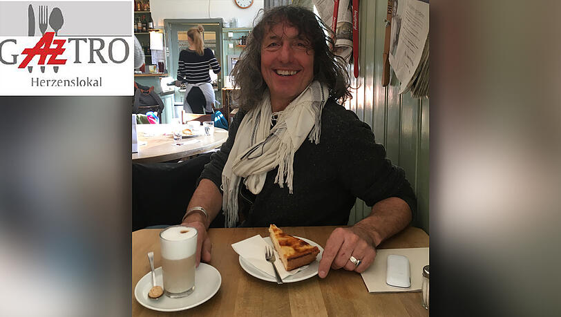 Der Gast Gerhard Vates isst gern Schweinsbraten und Käsekuchen im "Kloster" in Haidhausen. Der Gast Gerhard Vates isst gern Schweinsbraten und Käsekuchen im "Kloster" in Haidhausen.
