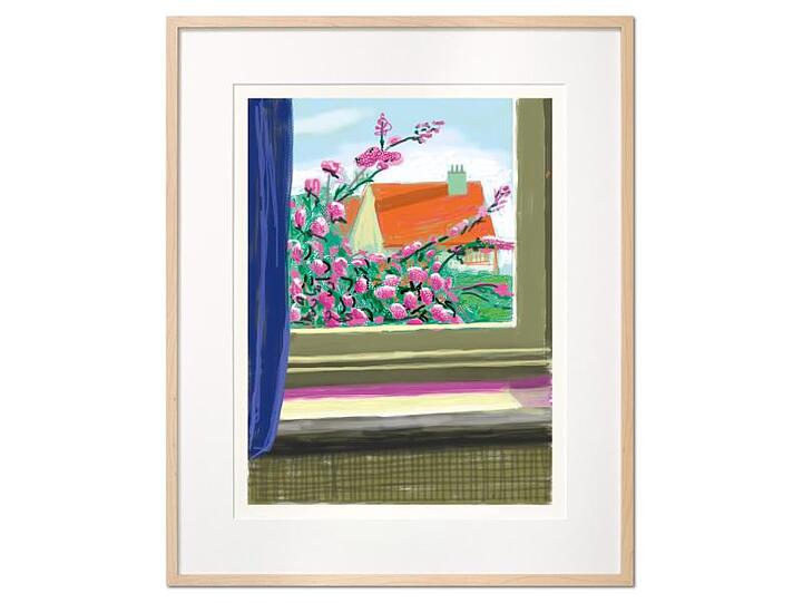 Das Haus gegenüber: Art Edition von David Hockney.