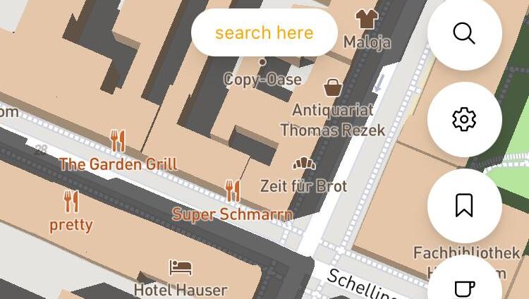 Die App zeigt, welche Lokale wann Schatten haben. Die App zeigt, welche Lokale wann Schatten haben.