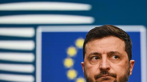 Selenskyj forderte eine Ausweitung der Sanktionen.