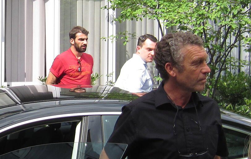 Grigoris Makos vor seinem Medizin-Check in München