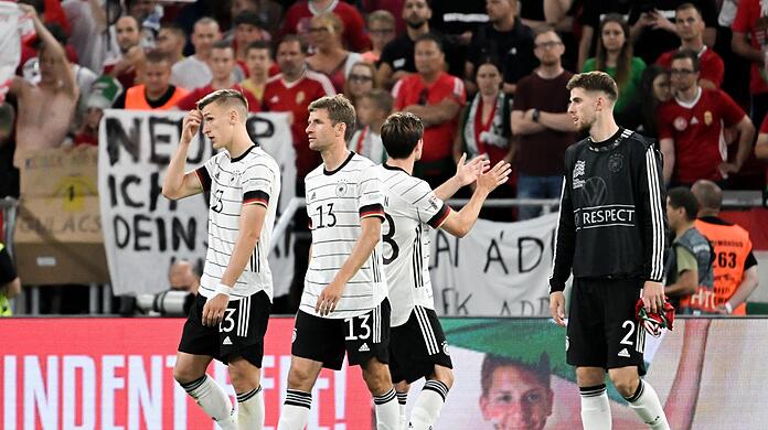 Die deutsche Nationalmannschaft zeigte in Ungarn eine enttäuschende Leistung.