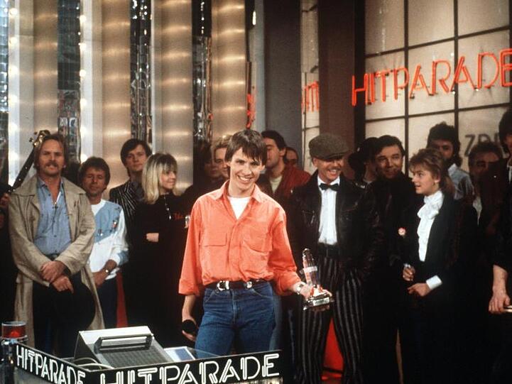 Viktor Worms stieg 1985 bei der "ZDF-Hitparade" ein.