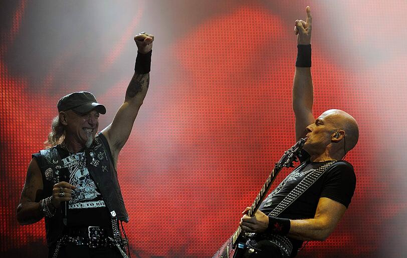 Die Band "Accept" auf dem Wacken 2014.