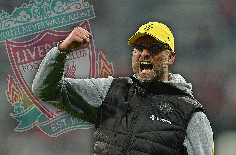 Jürgen Klopp soll Ende der Woche beim FC Liverpool einen Dreijahresvertrag abschließen.