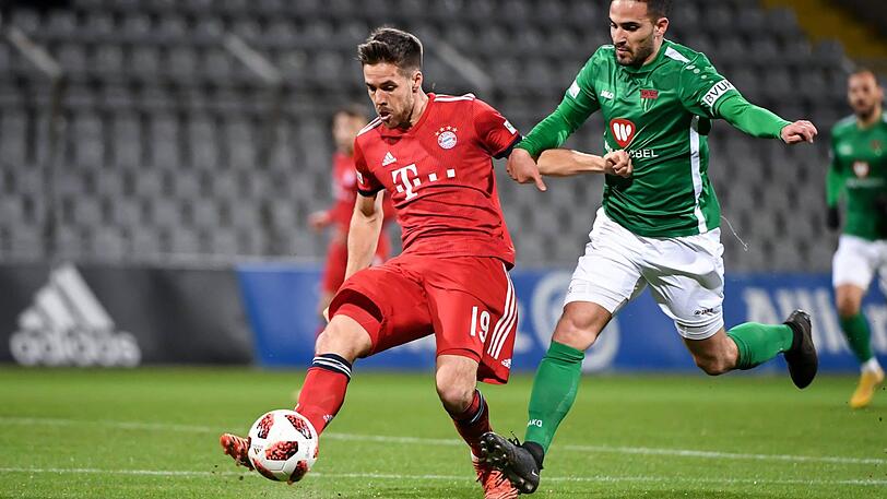Maximilian Welzmüller zählt mit 29-Jahren zu den erfahreneren Spielern bei den Amateuren des FC Bayern.