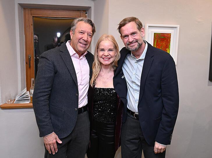 Stefano Marenzi, Alexandra Holland und Lars W&ouml;ssner