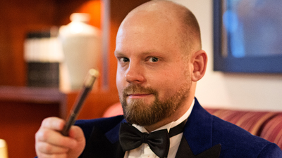 Der 40-Jährige ist Magier und Mentalist