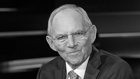 Ex-Bundestagspräsident Wolfgang Schäuble ist gestorben.