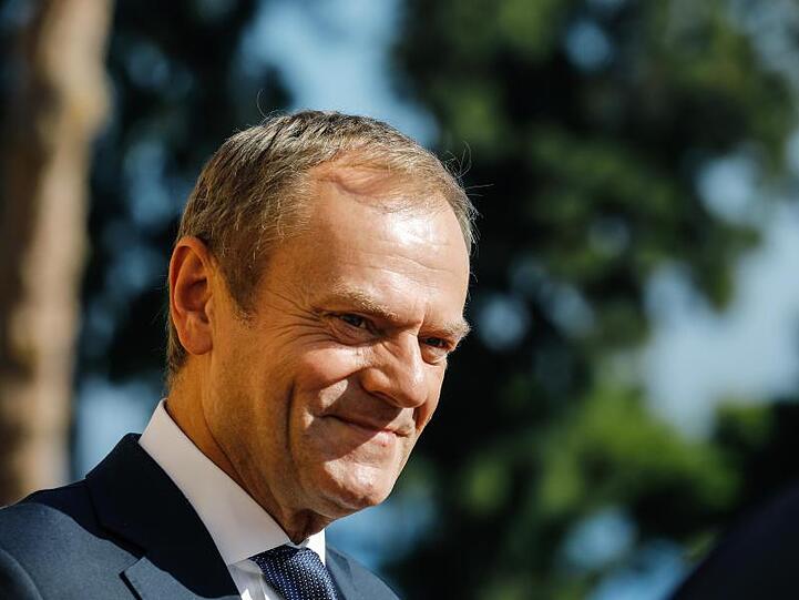 Donald Tusk sieht im Friedensprozess zwischen Russland und der Ukraine "null Fortschritt."