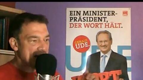 Linus Förster singt den SPD-Wahlkampfsong "Jetzt ist alles drin"