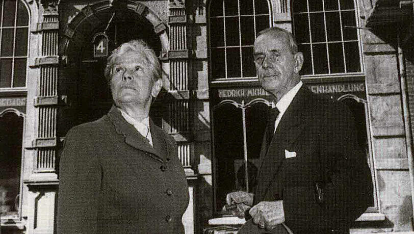 Thomas Mann und seine Frau Katia. Thomas Mann und seine Frau Katia.