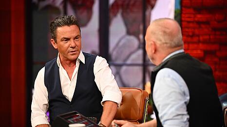 Stefan Mross (links) war bei Stefan Raab zu Gast.