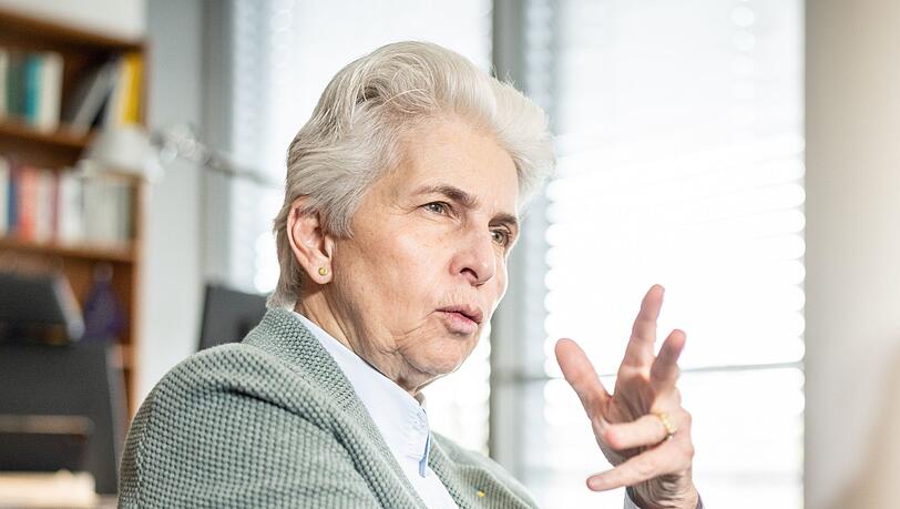 Marie-Agnes Strack-Zimmermann (FDP), Vorsitzendes des Verteidigungsausschusses im Deutschen Bundestag.