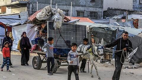 Die israelische Armee hatte jüngst alle Anwohner der Stadt Chan Junis im Süden des Gazastreifens aufgefordert, von dort zu fliehen.