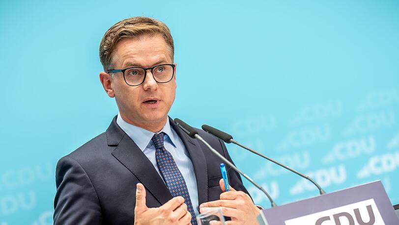 CDU-Generalsekretär Linnemann: "Wenn man die AfD stark machen will, soll man ruhig solche Interviews stören."