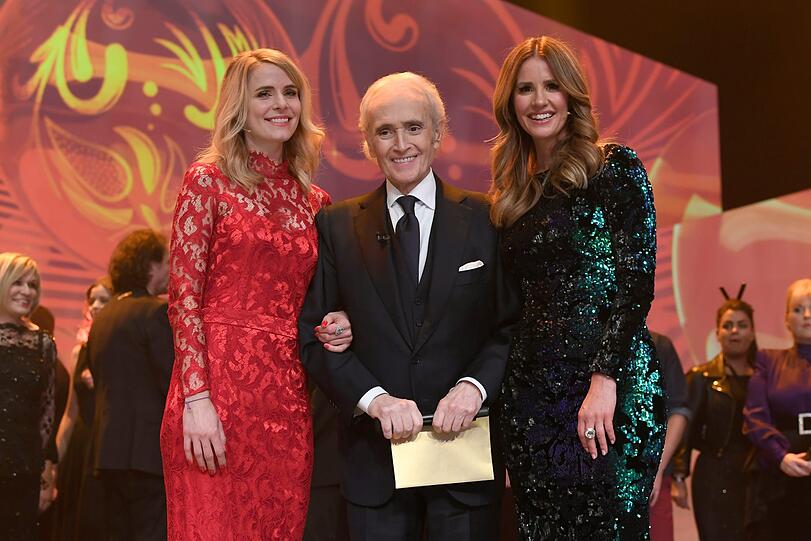 Stephanie Müller-Spirra, José Carreras und Mareile Höppner