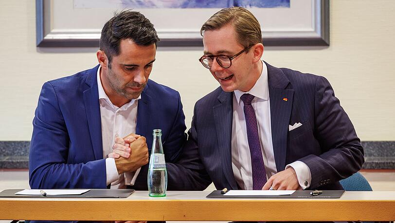 Der bisherige Landesvorsitzende der CDU, Daniel Peters, erkl&auml;rt nach dem Wahldebakel in MV seinen R&uuml;cktritt - Philipp Amthor &uuml;bernimmt den Posten kommissarisch.