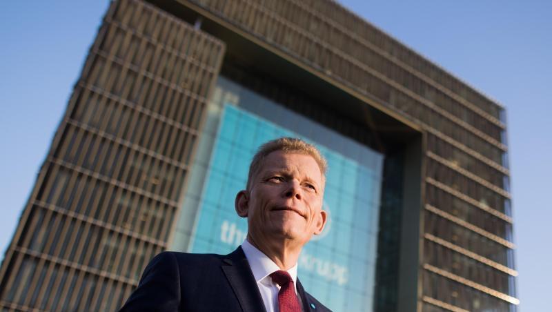 Thyssenkrupp-Chef Guido Kerkhoff will mit einem substanziellen Konzernumbau Geld für Zukunftsinvestitionen auftreiben. Thyssenkrupp-Chef Guido Kerkhoff will mit einem substanziellen Konzernumbau Geld für Zukunftsinvestitionen auftreiben.