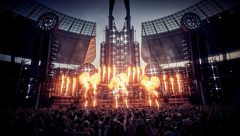 Die Band Rammstein will an Silvester ein Konzert auf der Münchner Theresienwiese geben.