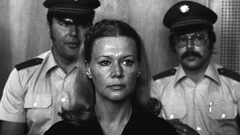 Aufsehenerregender Prozess: 1977 tötete Ingrid van Bergen einen Liebhaber. Aufsehenerregender Prozess: 1977 tötete Ingrid van Bergen einen Liebhaber.