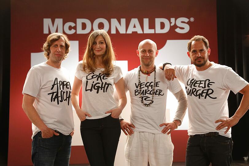 Oliver Korittke, Alexandra Maria Lara, Jürgen Vogel und Moritz Bleibtreu (v.l.)