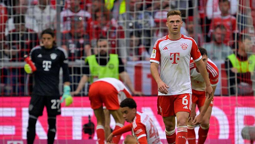 Sichtlich enttäuscht: Joshua Kimmich.