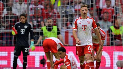 Sichtlich enttäuscht: Joshua Kimmich.