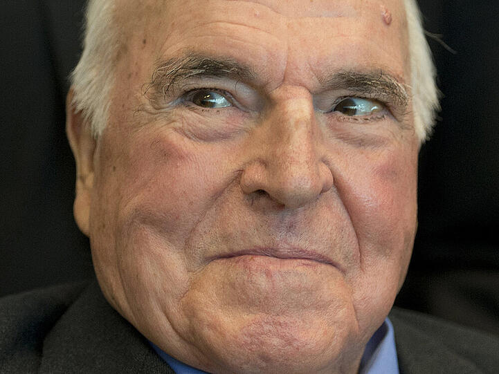 Altbundeskanzler Helmut Kohl im Jahr 2012