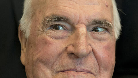 Altbundeskanzler Helmut Kohl im Jahr 2012