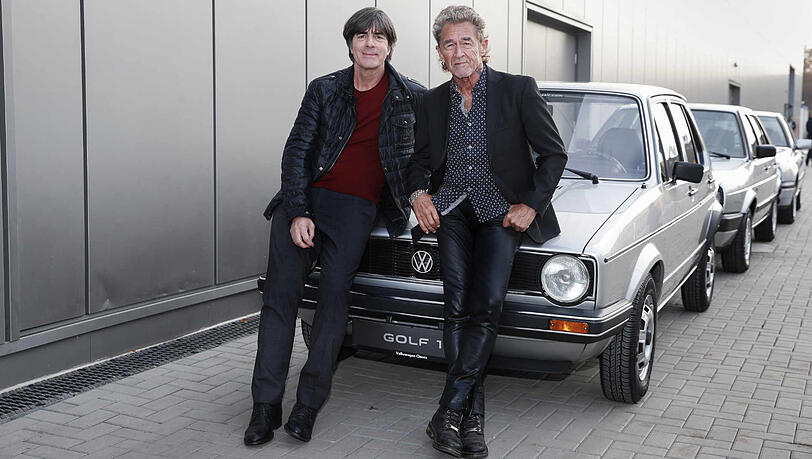 Joachim Löw (l.) und Peter Maffay. Joachim Löw (l.) und Peter Maffay.