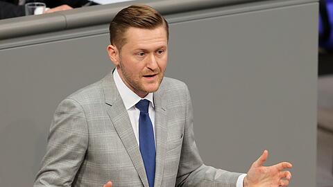 Wolfgang Stefinger im Bundestag in Berlin.