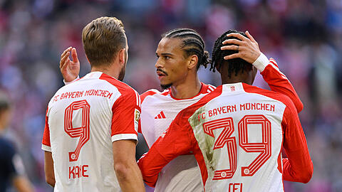 Der FC Bayern gewinnt gegen Bochum mit 7:0.