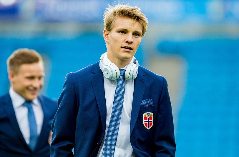 Der Norweger Martin Odegaard spielt seit 2015 bei Real Madrid.