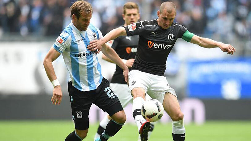 Der TSV 1860 München und der SV Sandhausen trennten sich 1:1.