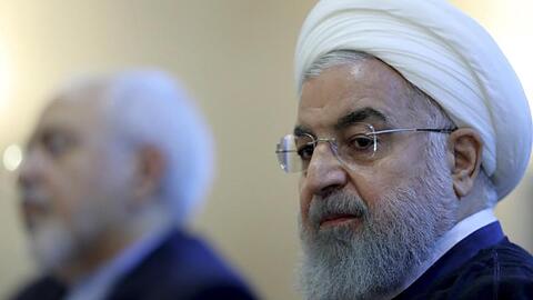 Der iranische Präsident Hassan Ruhani. Die Zweckgesellschaft zur Umgehung der US-Sanktionen soll dafür sorgen, dass europäische Unternehmen trotz der strengen US-Sanktionen Geschäfte mit dem Iran abwickeln können.