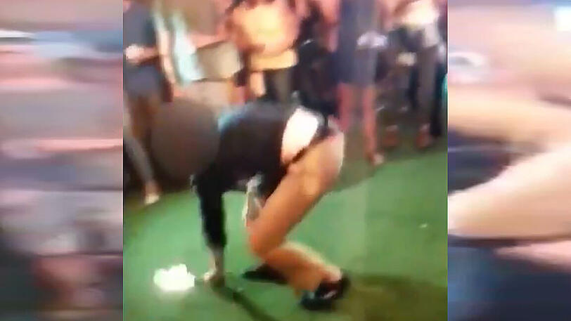 Erst Salto, dann Schuss - so geschehen in einer Bar in Denver!