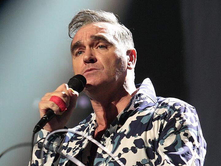 Morrissey bei einem Auftritt im Januar 2013
