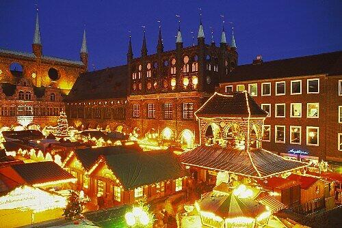 Lübeck: Weihnachsmarkt