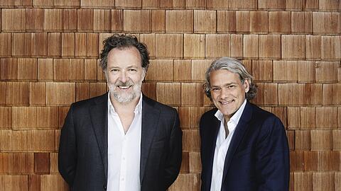 Christian Gerhaher und sein Klavierpartner Gerold Huber (rechts).