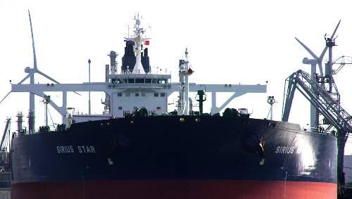Eine der größten Tanker der Erde: Die "Sirius Star". Eine der größten Tanker der Erde: Die "Sirius Star".