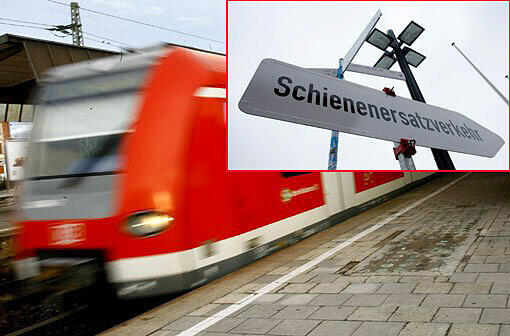 Zwischen dem 6. Juli und dem 20. August gilt: SEV-Bus statt S-Bahn fahren.