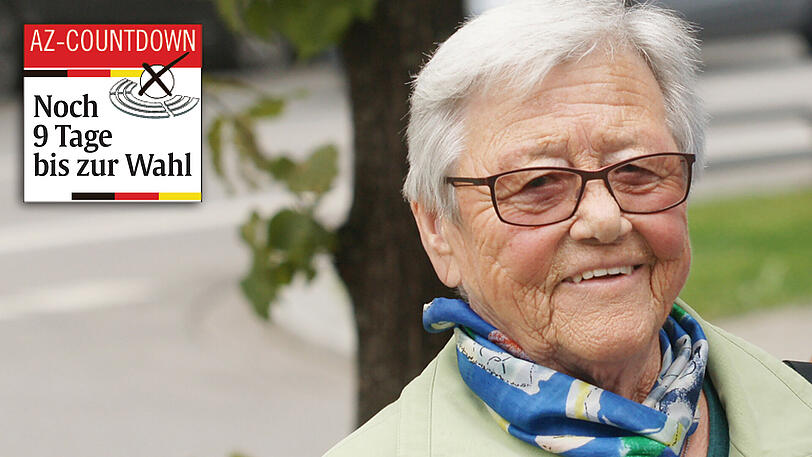 Rentnerin Albertine Buggi (86): "Ich wähle bei der Bundestagswahl die CSU, weil ich den Horst Seehofer ganz sympathisch finde. Ich verstehe gar nicht, warum der Martin Schulz bei der SPD plötzlich als Kanzlerkandidat aufgetaucht ist. Ich hatte vorher von dem Mann doch noch nie etwas gehört. Ich will, dass die Angela Merkel Kanzlerin bleibt."