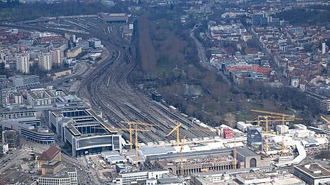 Die Bauarbeiten f&uuml;r Stuttgart 21 laufen seit 2010. (Archivbild)