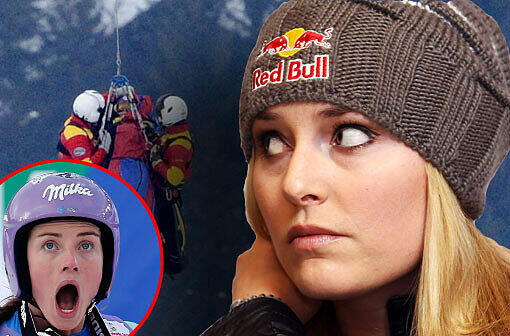 Lindsey Vonns Horror-Sturz schockte nicht nur die anderen Sportler. Bedeutet der Riss ihres vorderen Kreuzbandes das Karriere-Aus für den Superstar? Die Bilder aus Schladming...