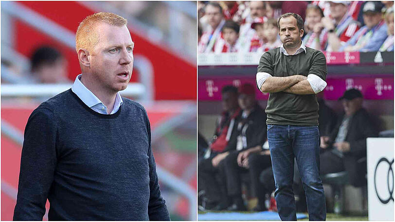 Maik Walpurgis und Manuel Baum treffen im "Abstiegsderby" aufeinander.